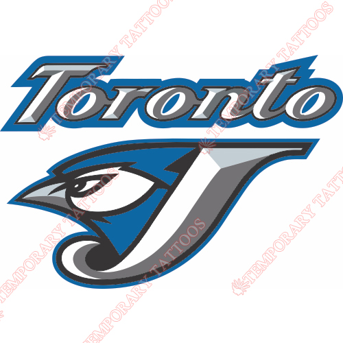 Toronto Blue Jays Customize Temporary Tattoos Stickers NO.2000